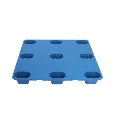 China Hot Selling HDPE Pallet Big In Plastic Blow Molding Pallet 1300*1100 for sale