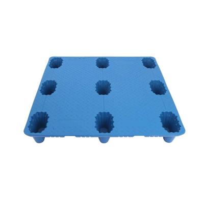 China High Quality HDPE Pallet 1200X1200 Blow Molding Plastic Back Large Pallet for sale