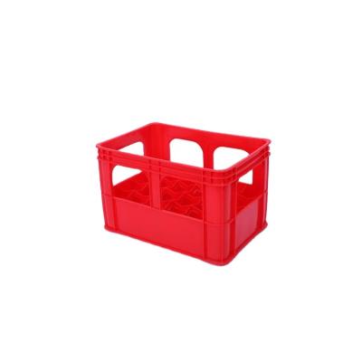 China Good Quality 24 Bottle Stackable Plastic Beer Crate Collapsible Plastic Beer Basket for sale