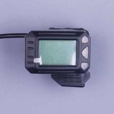 China 24v-48v350w Electric Bicycle/Scooter Throttle LCD Display Odometer for sale