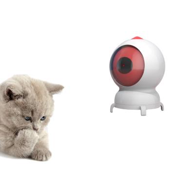 China Stocked Electric Toys Smart Pet Supplies 360 Degree Rotation Laser Cat Interactive Toys for sale