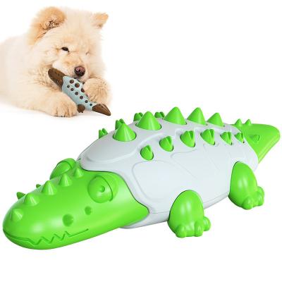 China Hot Selling New Style Viable Multifunctional Pet Toys For Teeth Dog Toothbrush Chewing Cleaning Rubber Toy for sale