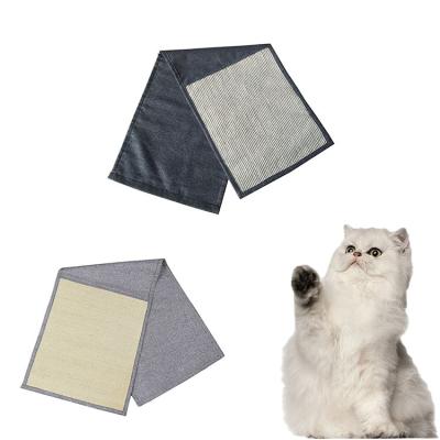 China Environmentally Friendly Stocked Sisal Cat Scratching Mat Cat Scratching Board Cat Pet Toy for sale