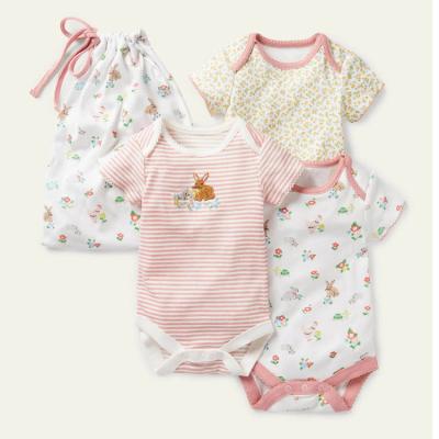 China Wholesale QUICK DRY cotton print baby sleep wear baby soft girls pajamas 3 packs childreen sleepwear for sale