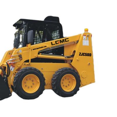 China Building Material Stores ZJC50D 2.9t Loader Construction Equipment , 8km/H Four Wheel Loader for sale