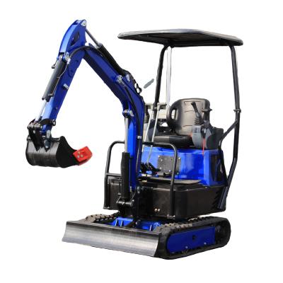 China Factory Digging LG16EU 9.9KW 2300rpm Mini Crawler Excavator For Road for sale