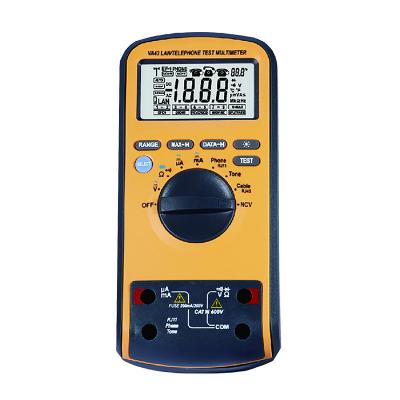 China Multimeter CAT IV Multimeter with LAN Wire Test Phone Cable Tracker V&A Multimeter VA43 VA43 for sale