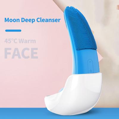 China Vibration Beauty Skin Scrubber DEEP CLEANING Facial Remover Brush for sale