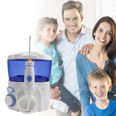 China New Hotel Countertop Electric Dental Water Flosser Braces Style Oral Irrigator Cleaning Waterproof Home for sale