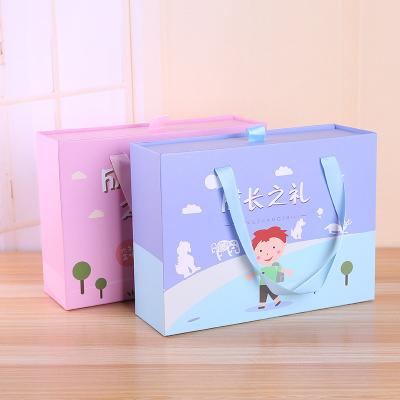 China Custom Rigid Luxury Rigid Luxury Open Magnetic Folding Cardboard Flap Recycled Gift Boxes Shoe Gift Box Printing Packaging Paper Boxes for sale