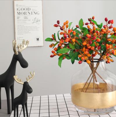 China Olive Tree Plant Decoration Green Plant Artificial Olive Fruit Branches Fause Plants Home Office Factory Store Eco-friendly Decor Wholesale for sale