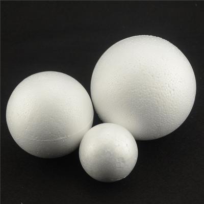 China Promotional High Quality Solid Styrofoam Balls Styrofoam Balls White Styrofoam Toy Craft Balls For DIY With Different Sizes For Sale for sale