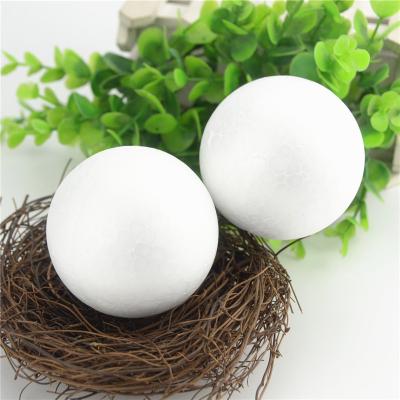 China Custom 7cm Styrofoam Ball Styrofoam Ball DIY Toy Wedding Festival Christmas Decoration Supplies Promotional White Modeling Process Crafts for sale