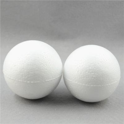 China OEM 5cm Styrofoam Ball Toy Styrofoam Ball DIY Toy Wedding Festival Christmas Decoration Supplies Children Promotional White Modeling Process Crafts for sale