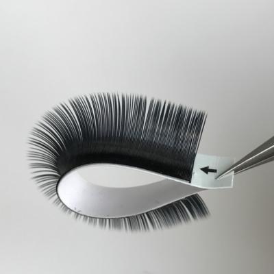 China Good Price Natural Soft Wholesale Hot Sale Ellipse Flat Eyelash Extension 0.10 0.15 0.20 Flat Lashes 0.25mm Matte for sale