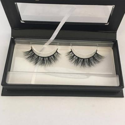 China 2019 Natural Soft Hot Selling Make Your Own Brand 3D Siberian Mink Stripe Whips With Magnetic Eyelash Wrapping for sale