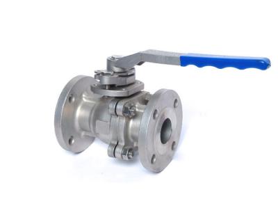 China ANSI 150LB Industrial  Flanged Ball Valve Stainless Steel API ISO Certification for sale