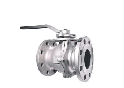 China Stainless Steel Industrial Ball Valve / Floating  Oil Ball Valve Straight Through Type for sale