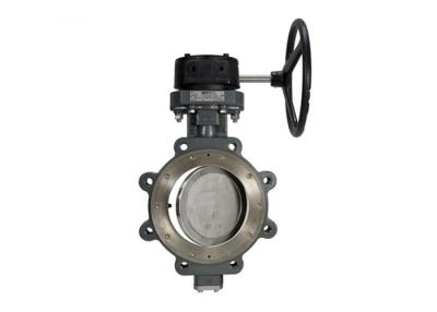 China Gear Operated Flanged High Performance Butterfly Valve C95500 C95400 for sale