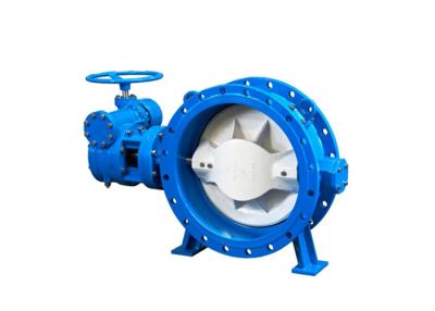 China Double Flanged Stainless Steel Butterfly Valve Double Offset Butterfly Valve for sale