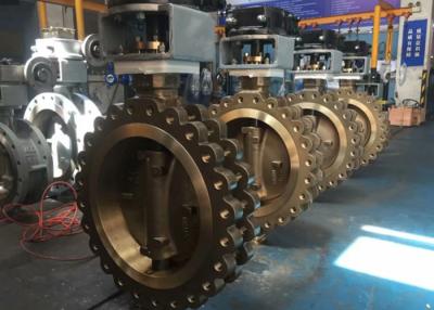 China API Aluminum BronzeFlanged Type Butterfly Valve C95800 Triple Offset Butterfly Valve for sale