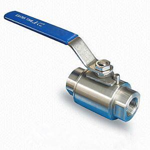 China Industrial 1000 WOG Ball Valve Socket Welded SS Ball Valve 2 Piece for sale