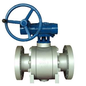 China 3PC Forged Trunnion Mounted Ball Valve F51 API 6D RTJ Fire Safe Ball Valves 900LB for sale