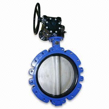 China Carbon Steel Centerline Butterfly Valve 40 inches Gear Op Manual Butterfly Valve for sale