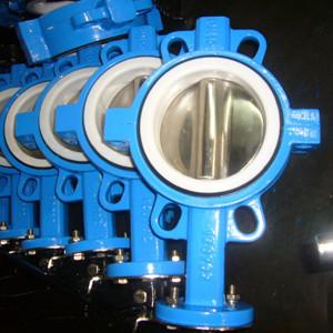 China Lever Op Split Butterfly Valve SS316 Disc PN16 Stable Performance Long Service Life for sale