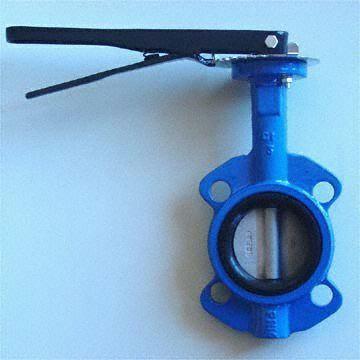 China Professional Wafer Type Butterfly Valve Metal Seated Butterfly Valves 24 Inch for sale