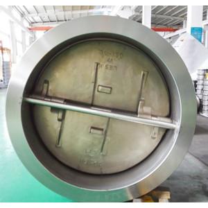 China API 594 30 Inch Double Disc Check Valve A890 4A 150# DN750 Integral Seat for sale