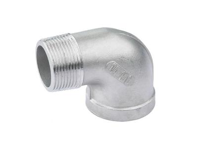 China AISI DIN JIS SS Threaded Pipe Fittings 90 Degree F/F Thread Elbow CD-PF2992 for sale