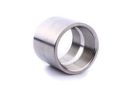 China High Performance SS Threaded Pipe Fittings Plain Socket With Mirror Polished for sale