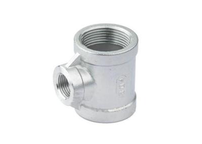 China Banded Stainless Steel Reducing Tee / ASTM Reducing Tee Pipe Fitting for sale