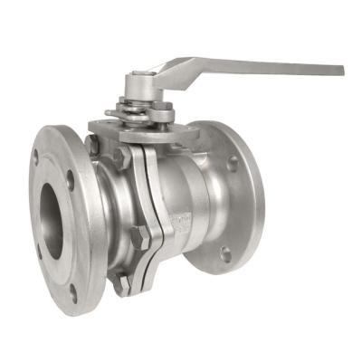 China API6D 2 Piece Floating Type Ball Valve Full Port Ball Valve Stainless Steel for sale