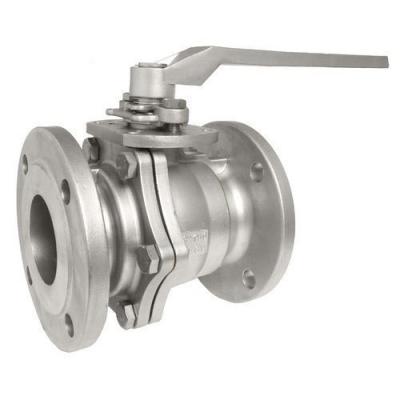 China Flanged Industrial Floating Type Ball Valve Stainless Steel  Normal Temperature for sale