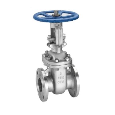 China Manual Operated Flexible Solid Wedge Gate Valve Rising Stem Oil And Gas Medium for sale