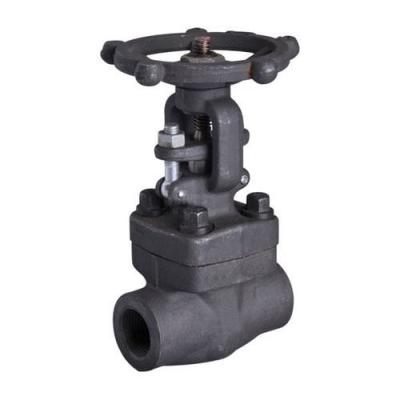 China API602 Reduced Bore Forged Steel Gate Valve BB A105N NPT Solid Wedge Gate Valve for sale