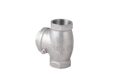 China NPT Threaded Industrial Check Valve Screwed cover DN40 200 WOG for sale