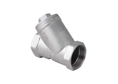 China Screwed Cover Y Strainers BSPT Connection CF8 material DN50 800WOG for sale