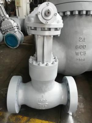 China Cast Steel WCB Globe Valve Presure Seal Bonnet,Plug Disc Flanged Connection,1500lb for sale