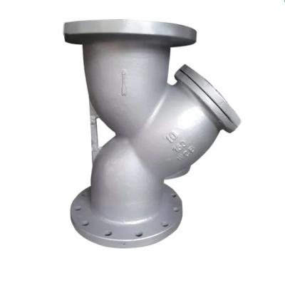 China 10 Inch Stainless Steel Wye Strainer filter 150 LB Body ASTM A216 WCB Screen SS304 for sale