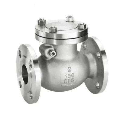 China stainless steel swing check valve,bs1868,a351 cf8,2inch,RF flanged to class 150lb for sale