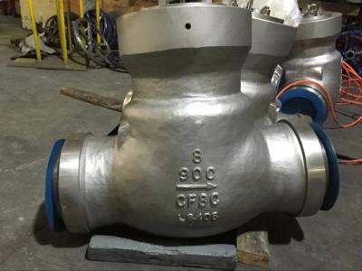 China API6D,8 Inch,900LB  Presure Seal Bonnet Swing Check Valve,A351 CF8C material,BW End for sale