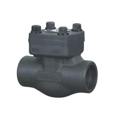 China Forged type Swing Check Valve BS 5352 800LB ASTM A105N,Trim no.8#,1-1/2inch,800LB for sale