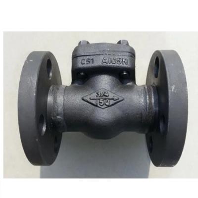 China Forged Steel Piston Check Valve,A105N Body,13%CR HF Trim,Integral flange,3/4inch,150LB for sale