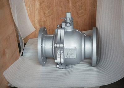 China Carbon Steel Flanged Ball Valve 150LB Lever 2 Piece Full Port Ball Valve API6D API608 RF ANSI for sale