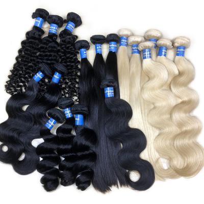 China Soft Smooth Thick Brazilian Hair Bundles 10A Straight Remy Human Hair 3 Bundles Unprocessed Virgin Brazilian Straight Hair Extension for sale