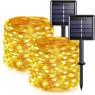 China LED Solar Powered Waterproof Solar Christmas Lights Outdoor Lamp String Lights for Holiday Xmas Party Fairy Lights for sale