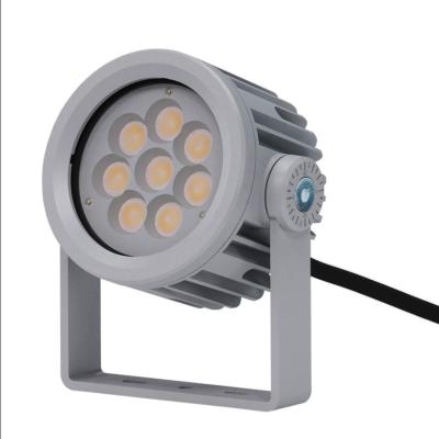 China IP67 Waterproof Outdoor Aluminum LANDSCAPE Flood Light Price 36W DMX512 Die-casting Round Flood Light for sale